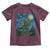 Bigfoot Dinosaur Toddler T Shirt Funny Prehistoric Starry Night Van Gogh - Wonder Print Shop
