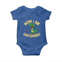 Now I Am Unstoppable Baby Onesie Funny Dinosaur Lovers - Wonder Print Shop