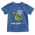 Funny Dino Lovers Toddler T Shirt If You Are Happy And You Know It Clap Your Oh - Wonder Print Shop