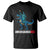 Patriotic Dinosaur T Shirt Funny Amerisaurus Rex Statue Of Liberty Dino - Wonder Print Shop
