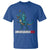 Patriotic Dinosaur T Shirt Funny Amerisaurus Rex Statue Of Liberty Dino - Wonder Print Shop
