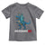 Patriotic Dinosaur Toddler T Shirt Funny Amerisaurus Rex Statue Of Liberty Dino - Wonder Print Shop