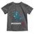 Patriotic Dinosaur Toddler T Shirt Funny Amerisaurus Rex Statue Of Liberty Dino - Wonder Print Shop