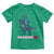 Patriotic Dinosaur Toddler T Shirt Funny Amerisaurus Rex Statue Of Liberty Dino - Wonder Print Shop