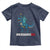 Patriotic Dinosaur Toddler T Shirt Funny Amerisaurus Rex Statue Of Liberty Dino - Wonder Print Shop