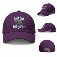 I Got That Dawg In Me Dog Meme Baseball Cap Ironic Chihuahua Face