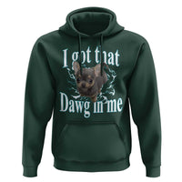 I Got That Dawg In Me Dog Meme Hoodie Ironic Chihuahua Face - Wonder Print Shop
