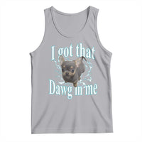I Got That Dawg In Me Dog Meme Tank Top Ironic Chihuahua Face - Wonder Print Shop