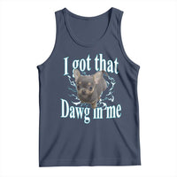 I Got That Dawg In Me Dog Meme Tank Top Ironic Chihuahua Face - Wonder Print Shop