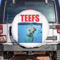 Chihuahua Dog Meme Spare Tire Cover Funny Horror Movie Poster Dog Teefs - Wonder Print Shop