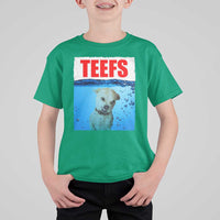 Chihuahua Dog Meme T Shirt For Kid Funny Horror Movie Poster Dog Teefs - Wonder Print Shop