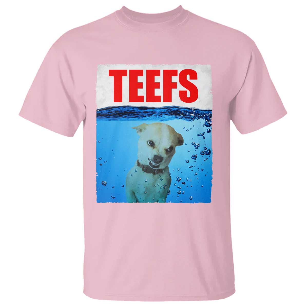 Chihuahua Dog Meme T Shirt Funny Horror Movie Poster Dog Teefs - Wonder Print Shop