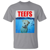 Chihuahua Dog Meme T Shirt Funny Horror Movie Poster Dog Teefs - Wonder Print Shop