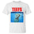 Chihuahua Dog Meme T Shirt Funny Horror Movie Poster Dog Teefs - Wonder Print Shop
