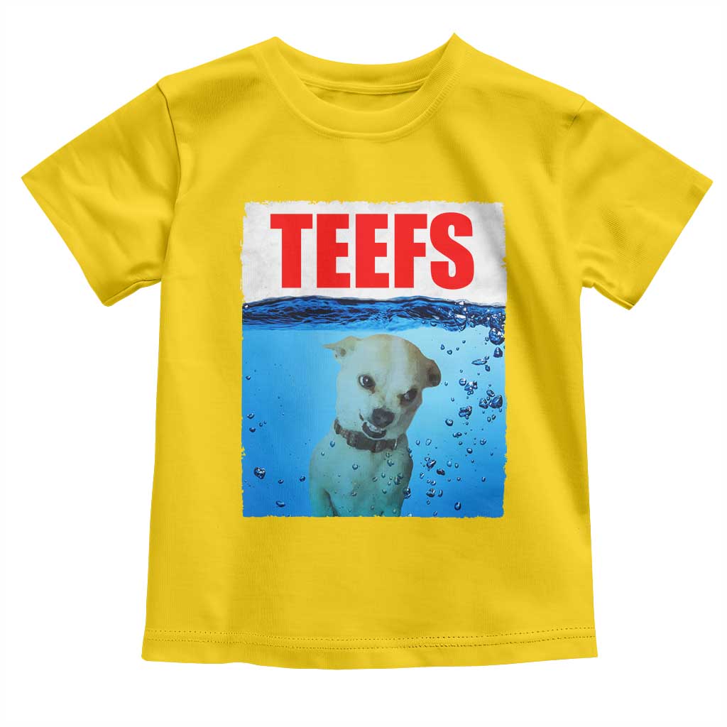 Chihuahua Dog Meme Toddler T Shirt Funny Horror Movie Poster Dog Teefs - Wonder Print Shop