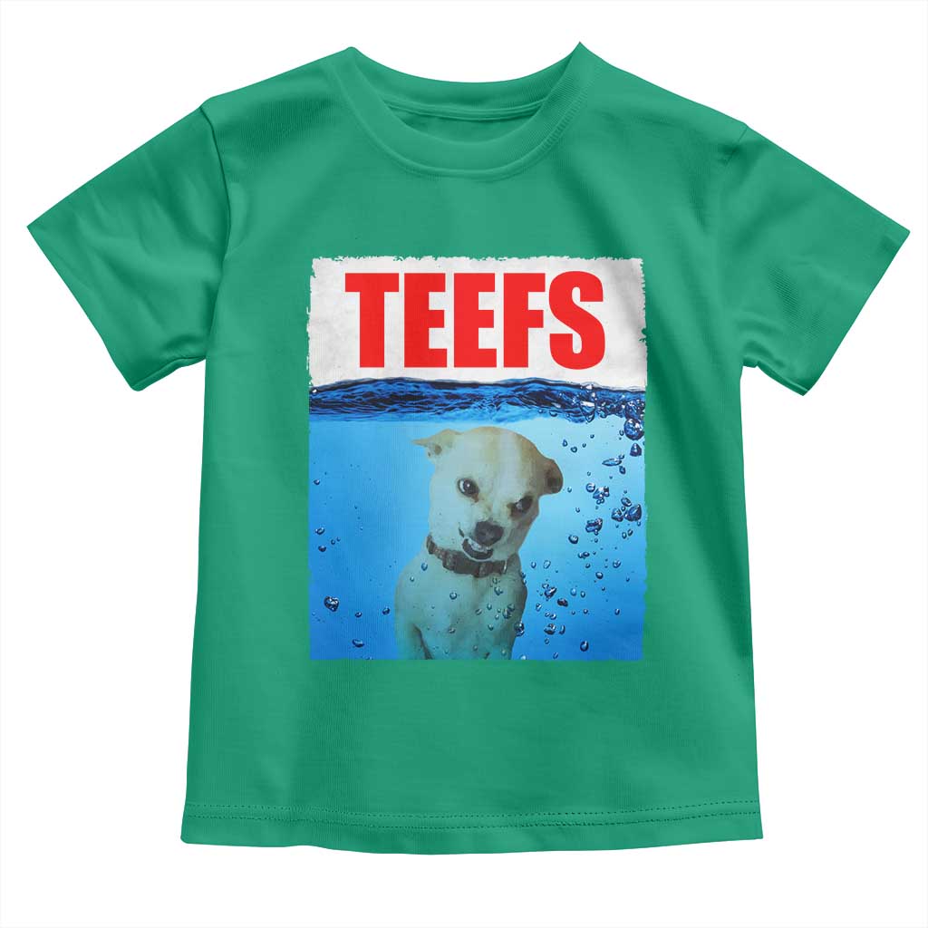 Chihuahua Dog Meme Toddler T Shirt Funny Horror Movie Poster Dog Teefs - Wonder Print Shop