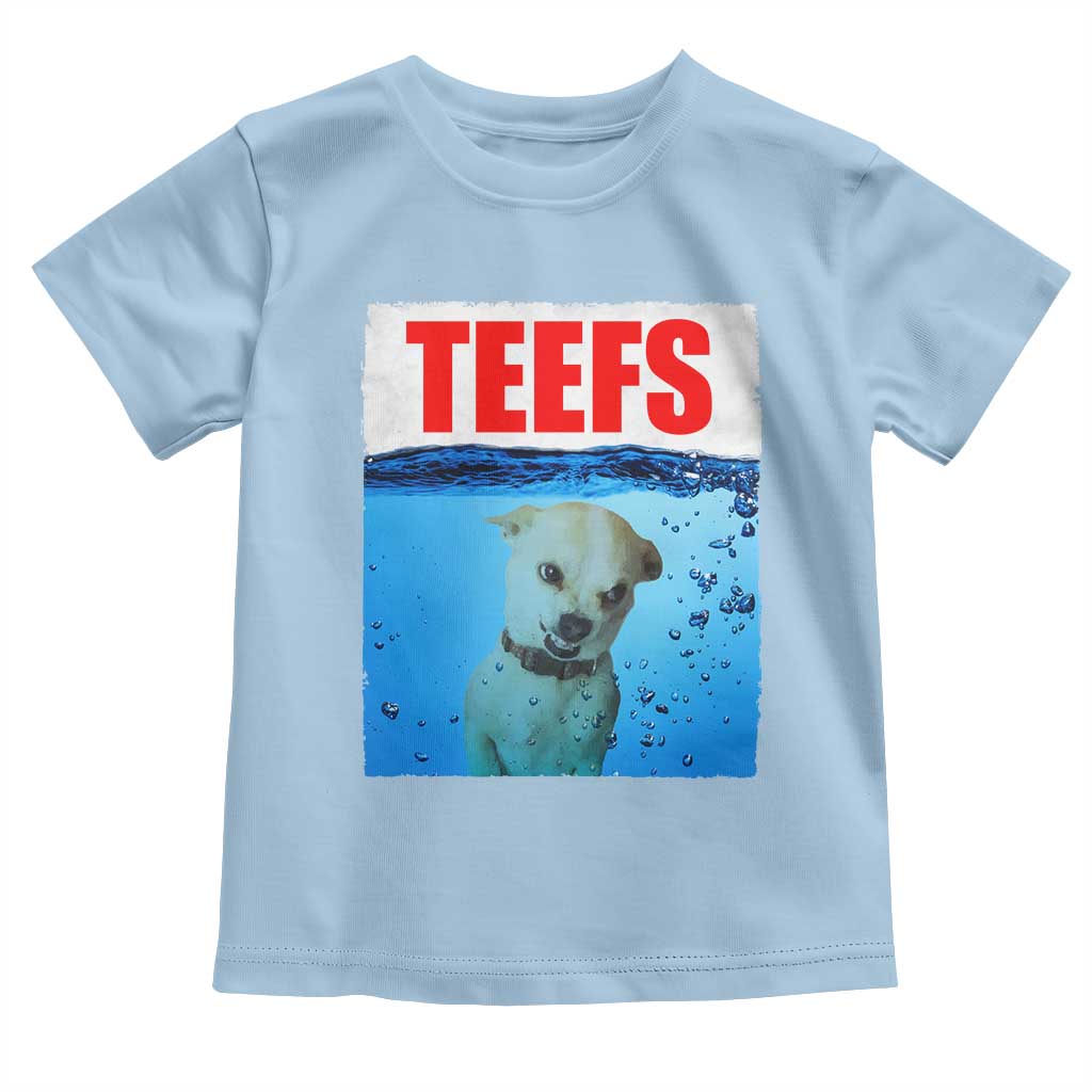 Chihuahua Dog Meme Toddler T Shirt Funny Horror Movie Poster Dog Teefs - Wonder Print Shop