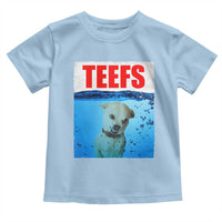 Chihuahua Dog Meme Toddler T Shirt Funny Horror Movie Poster Dog Teefs - Wonder Print Shop