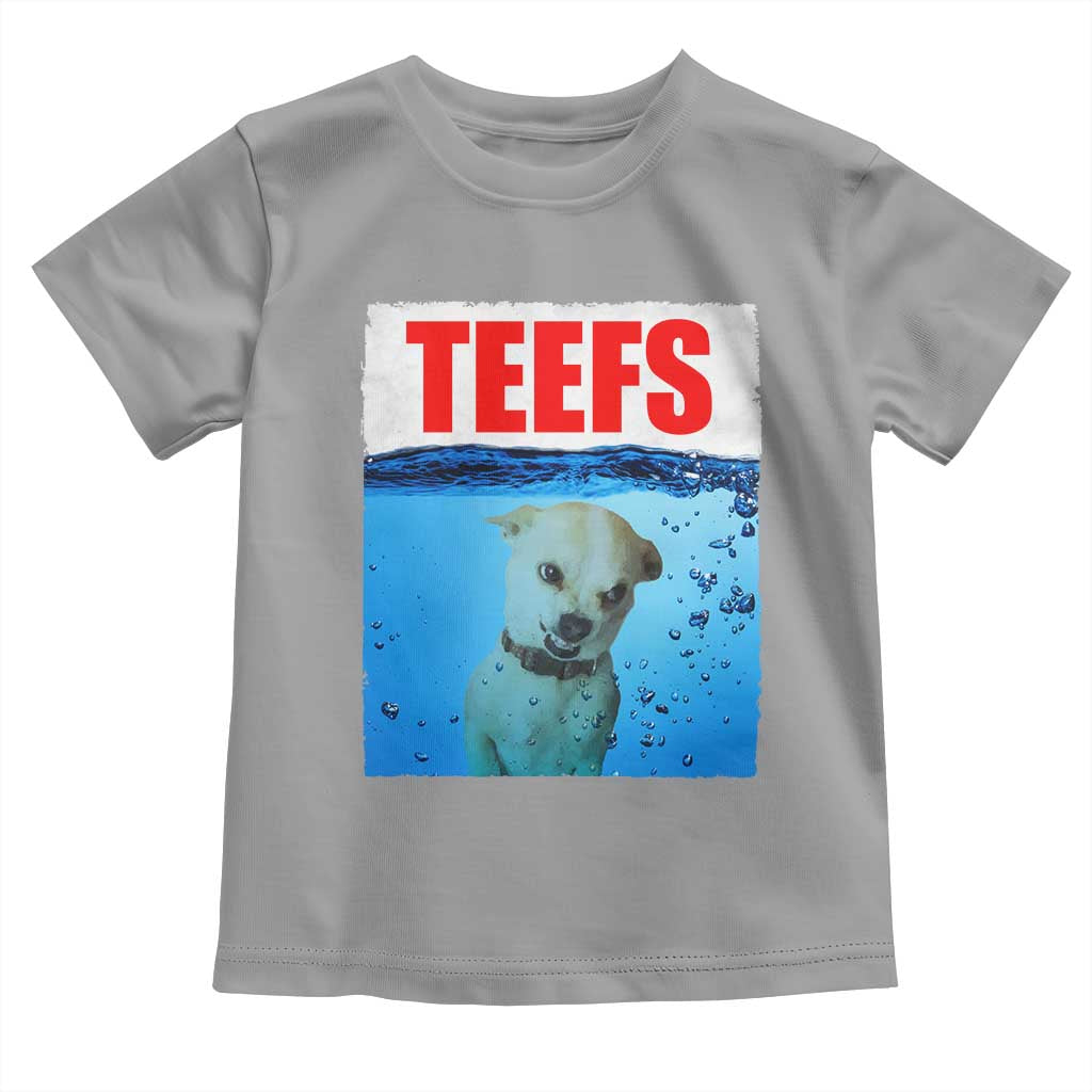 Chihuahua Dog Meme Toddler T Shirt Funny Horror Movie Poster Dog Teefs - Wonder Print Shop