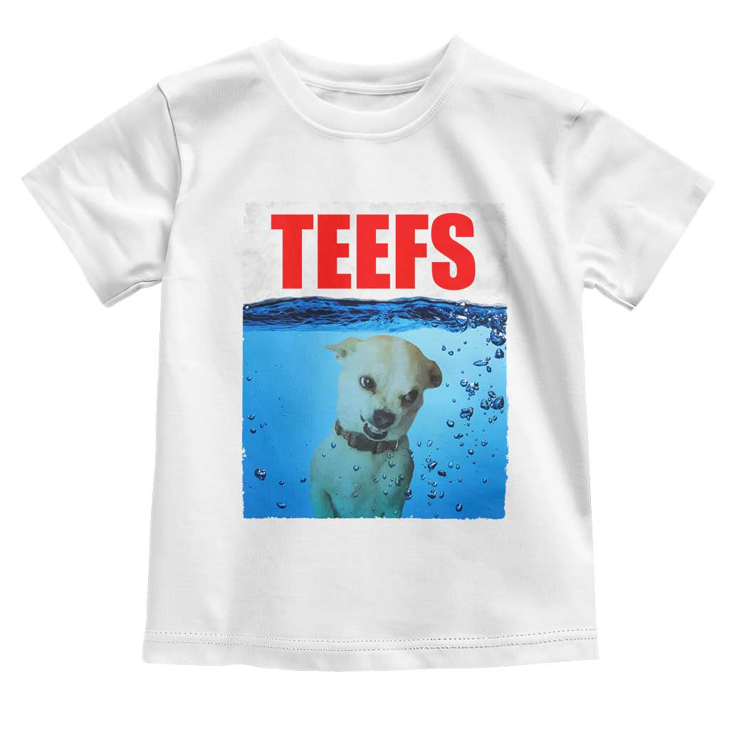 Chihuahua Dog Meme Toddler T Shirt Funny Horror Movie Poster Dog Teefs - Wonder Print Shop