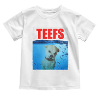 Chihuahua Dog Meme Toddler T Shirt Funny Horror Movie Poster Dog Teefs - Wonder Print Shop