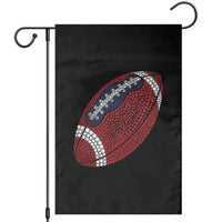 Patriotic Polka Dot Football Garden Flag Dot Day Gift