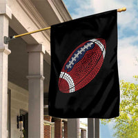 Patriotic Polka Dot Football Garden Flag Dot Day Gift
