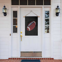 Patriotic Polka Dot Football Garden Flag Dot Day Gift