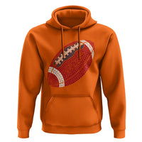 Patriotic Polka Dot Football Hoodie Dot Day Gift