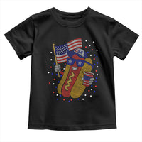 International Dot Day Hotdog Toddler T Shirt Red White Blue Polka Dots