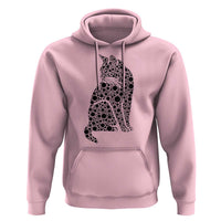 Polka Dot Black Cat Hoodie International Dot Day Gift