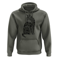 Polka Dot Black Cat Hoodie International Dot Day Gift