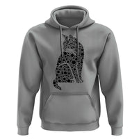 Polka Dot Black Cat Hoodie International Dot Day Gift