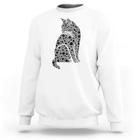 Polka Dot Black Cat Sweatshirt International Dot Day Gift