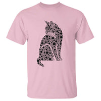 Polka Dot Black Cat T Shirt International Dot Day Gift