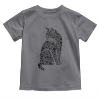Polka Dot Black Cat Toddler T Shirt International Dot Day Gift
