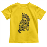 Polka Dot Black Cat Toddler T Shirt International Dot Day Gift