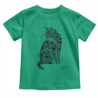 Polka Dot Black Cat Toddler T Shirt International Dot Day Gift