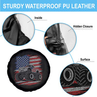 Patriotic Monster Truck Polka Dot Spare Tire Cover Dot Day Gift