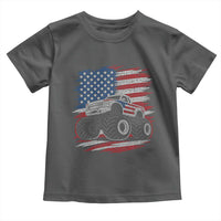 Patriotic Monster Truck Polka Dot Toddler T Shirt Dot Day Gift