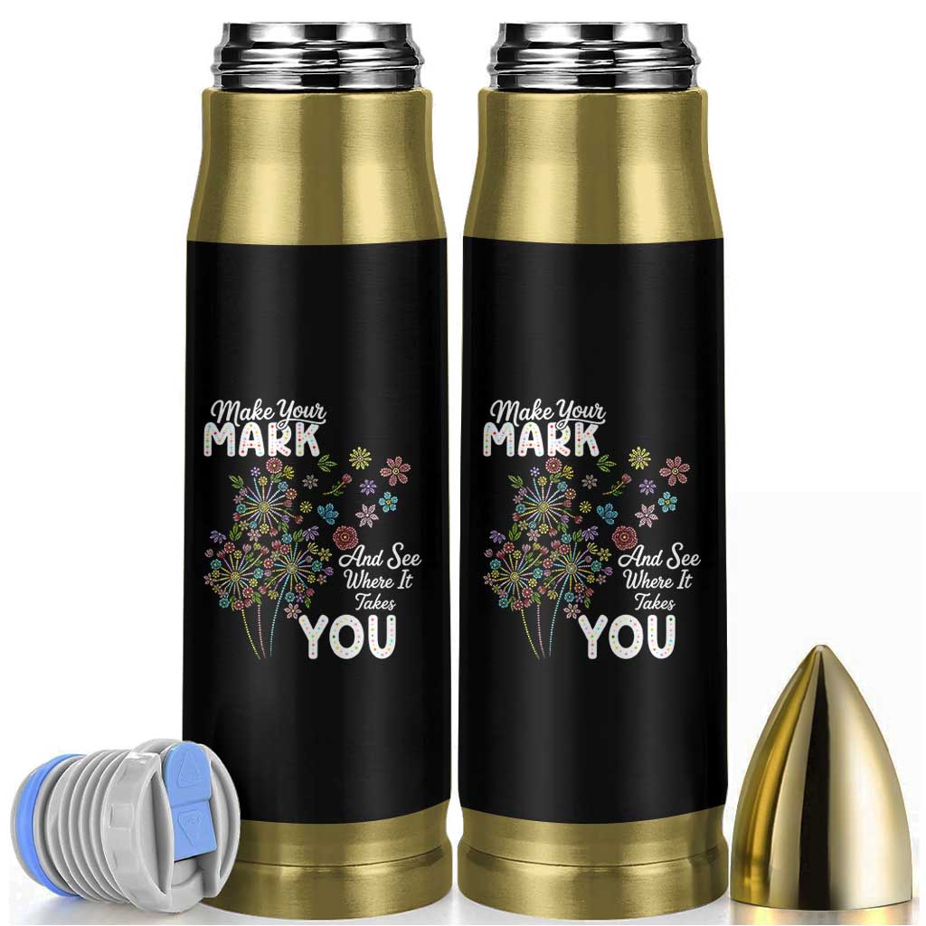 Happy Dot Day Bullet Tumbler Make Your Mark And See Where It Takes You