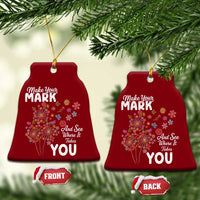 Happy Dot Day Ceramic Ornament Make Your Mark And See Where It Takes You
