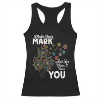 Happy Dot Day Racerback Tank Top Make Your Mark And See Where It Takes You