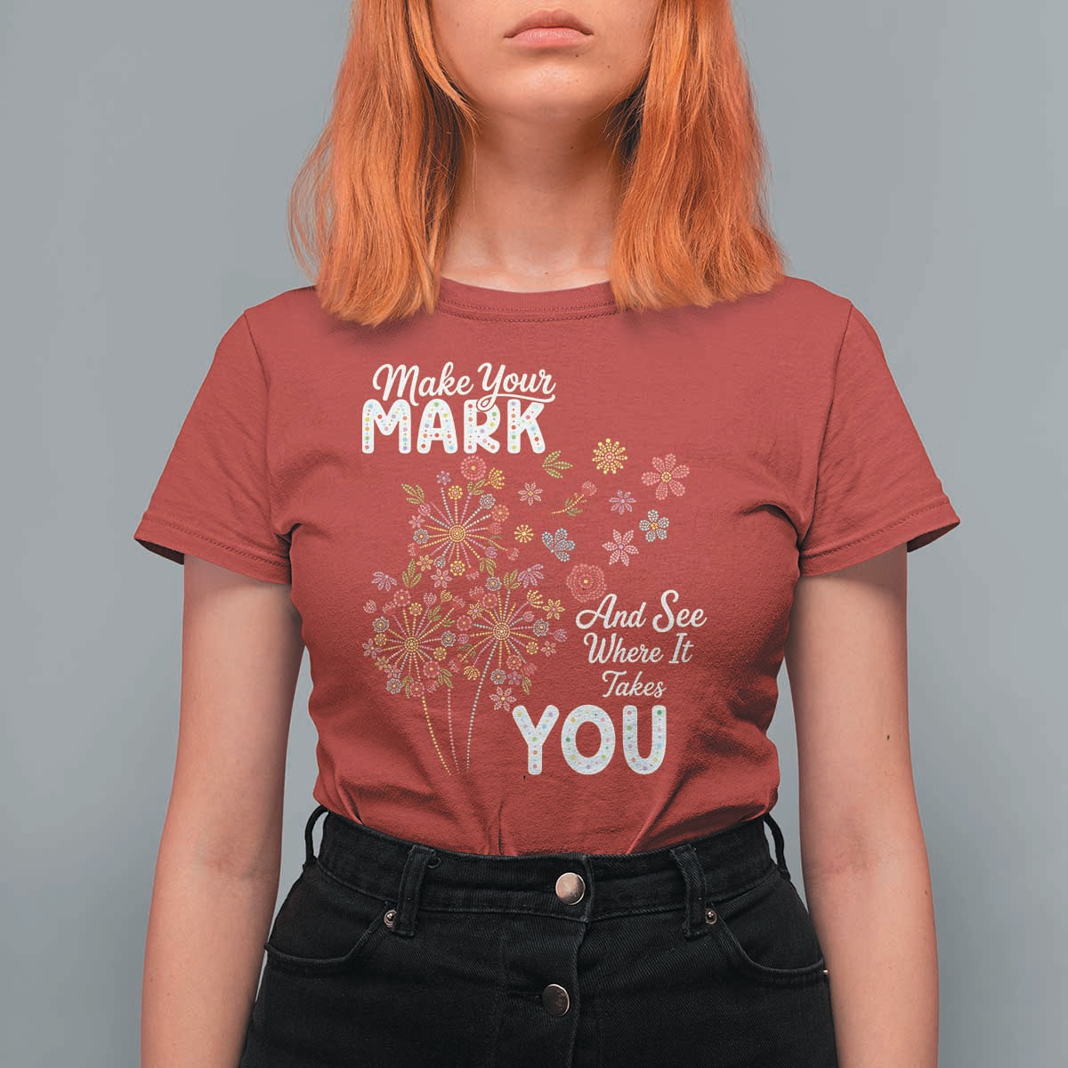 Happy Dot Day T Shirt For Women Make Your Mark And See Where It Takes You