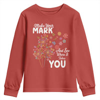 Happy Dot Day Youth Sweatshirt Make Your Mark And See Where It Takes You