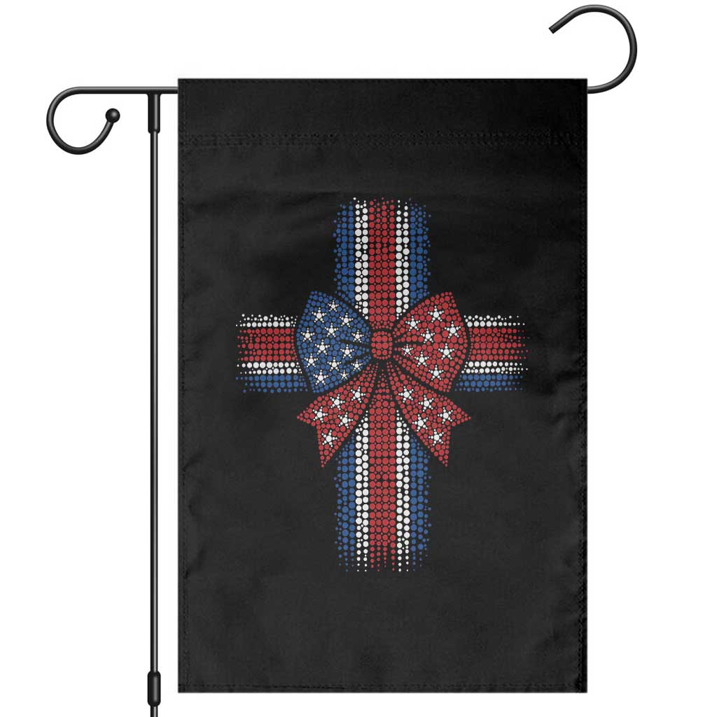 Dot Day Christian Garden Flag Patriotic Polka Dot Cross