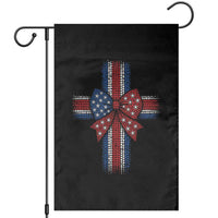 Dot Day Christian Garden Flag Patriotic Polka Dot Cross