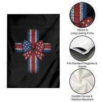 Dot Day Christian Garden Flag Patriotic Polka Dot Cross