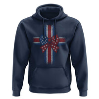 Dot Day Christian Hoodie Patriotic Polka Dot Cross