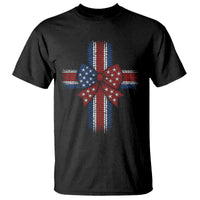 Dot Day Christian T Shirt Patriotic Polka Dot Cross